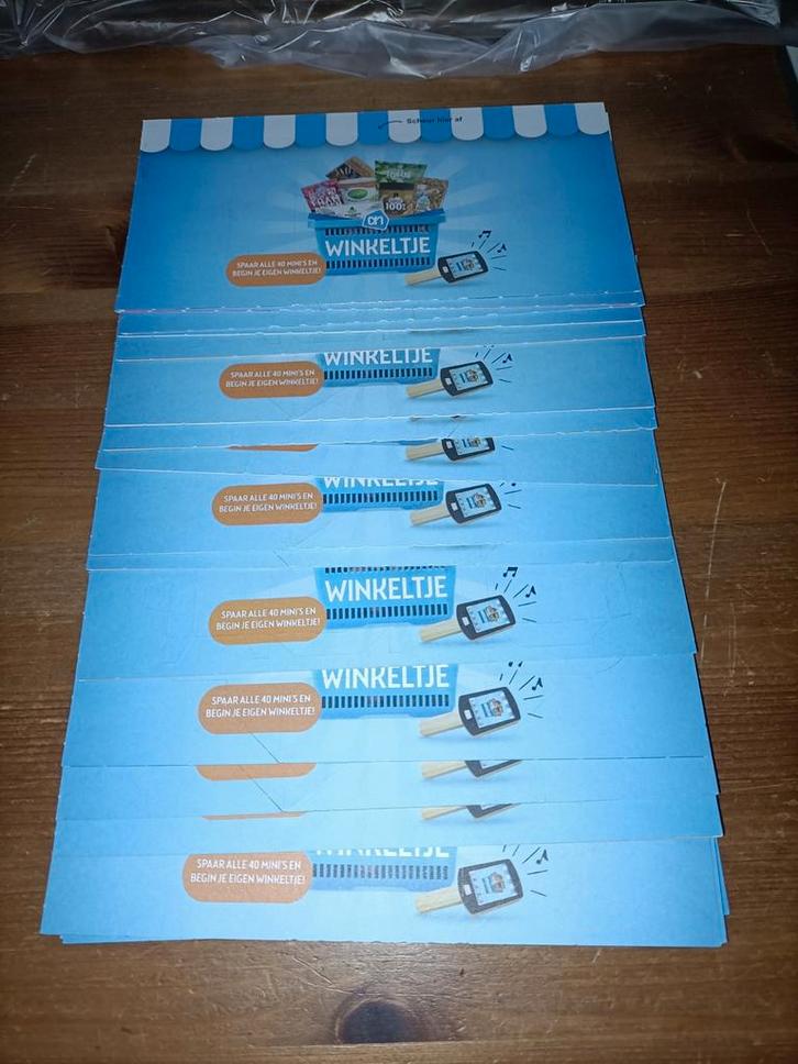 19 AH Winkel Mini's Spaarkaarten ongeopend, Verzamelen, Merken en Reclamevoorwerpen, Nieuw, Overige typen, Ophalen of Verzenden