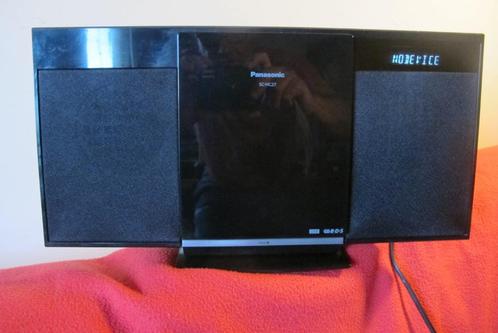 Panasonic stereo setje, iPod dock, Audio, Tv en Foto, Stereo-sets, Gebruikt, Tuner of Radio, Speakers, Overige merken, Microset