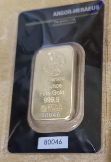 Goud Argor Heraeus 1oz, Goud  beschikbaar voor biedingen