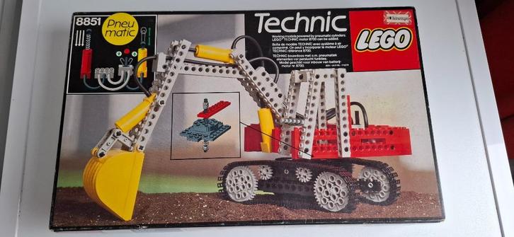 Lego set 8851, Mobiele Lepelkraan, Kinderen en Baby's, Speelgoed | Duplo en Lego, Gebruikt, Lego, Complete set, Ophalen of Verzenden