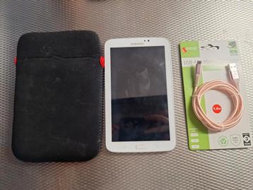 Samsung Galaxy Tab 3 7.0 (SM-T210) | Compleet met Hoesje   beschikbaar voor biedingen