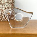 Pukeberg Sweden VOGEL paperweight servetring glas object MCM, Antiek en Kunst, Ophalen of Verzenden