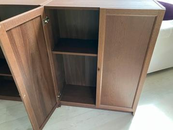 2 Ikea BILLY kastjes, een met deurtjes en een zonder.i.g.s. - afbeelding 4