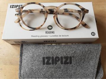 Izipizi leesbril, +1 sterkte, light tortoise, model D beschikbaar voor biedingen