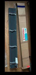 Houten  jaloezie B x H 155,6 X 156,2, Horizontaal, 150 tot 200 cm, Nieuw, Ophalen of Verzenden