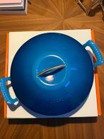 Le Creuset Modern Heritage Campagnard in Azure 26 cm, Ophalen of Verzenden, Nieuw, Gietijzer, Koekenpan of Braadpan