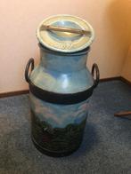 Oude melkbus van vroeger opgeschilderd, Ophalen