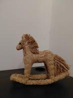 Prachtig vintage strohobbelpaard, scandinavisch design, Ophalen of Verzenden, Zo goed als nieuw