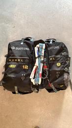 Duotone Rebel D/LAB 9m 12m en clickbar, 9 m², Geen board, Ophalen of Verzenden, Zo goed als nieuw