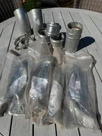 Holetherm muurbeugels rookkanaal rookgasafvoer kachel, Ophalen of Verzenden, 100 tot 250 mm