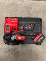 Z.g.a.n. Milwaukee slijptol M18 FSAG125X-0X complete set, Benelux@tti-emea.com, Haakse handslijpmachine, Nieuw, Ophalen of Verzenden
