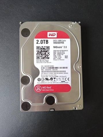 WD Red 2TB NAS HDD – 3.5” SATA beschikbaar voor biedingen