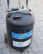 Compressor 50L  tank verticaal, Doe-het-zelf en Verbouw, Compressors, Ophalen, Gebruikt, 6 tot 10 bar, Minder dan 200 liter/min