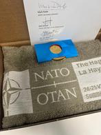 NAVO - OTAN Top Den Haag 2025 Gedenkmunt, Ophalen of Verzenden, Goud