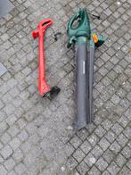 Bladblazer/zuiger + grastrimmer, Ophalen, Gebruikt, Met zuigfunctie, Handgedragen