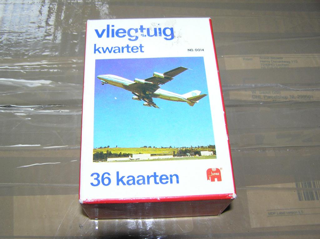 Vliegtuig kwartet Jumbo, Ophalen of Verzenden, Gebruikt, Jumbo