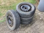 4 velgen met winterbanden., Auto-onderdelen, Banden en Velgen, Ophalen, Gebruikt, 16 inch, Banden en Velgen