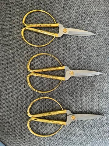 3x “gouden” scharen beschikbaar voor biedingen