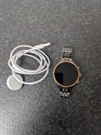 Fossil smartwatch met lader., Gebruikt, Zwart, Fossil, Ophalen of Verzenden