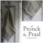 Stoere shabby linnen doek onbedrukt 45 x 45 *Pronck & Praal*, Ophalen of Verzenden, Nieuw