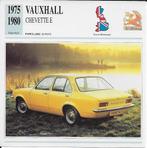 A756 autokaart vauxhall chevette e ( 1975 - 1980 ), Ophalen of Verzenden, Zo goed als nieuw, Auto's