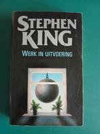 Stephen  King - werk in uitvoering, Ophalen of Verzenden, Zo goed als nieuw