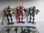 3 Bionicle Piraka, 8900 Reidak 8901 Hakann 8902 Vezok+ bouwt, Complete set, Ophalen of Verzenden, Lego, Zo goed als nieuw