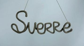Gepunnikte Naam Sverre - Legergroen beschikbaar voor biedingen