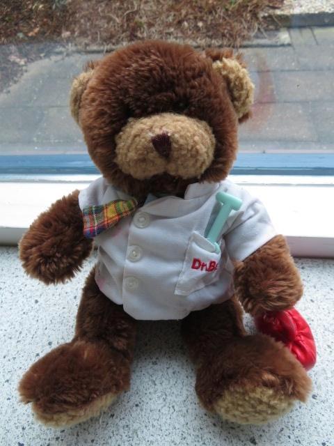 Bruine beer DR Bear van THE TEDDY BEAR COLLECTION, Kinderen en Baby's, Speelgoed | Knuffels en Pluche, Gebruikt, Beer, Ophalen of Verzenden