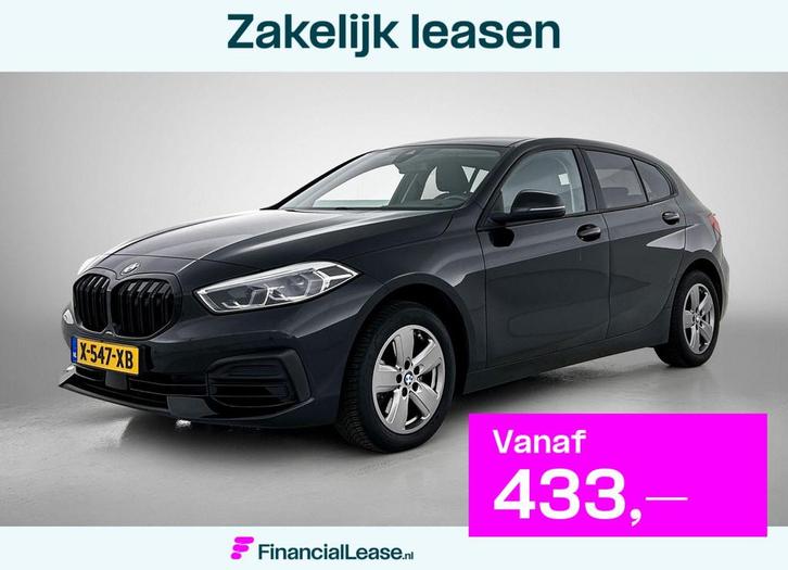 BMW 1-serie 116i Business Edition Plus CARPLAY | STOF-LEDER, Auto's, BMW, Bedrijf, Lease, Financial lease, 1-Serie, ABS, Airbags