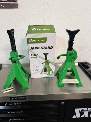 Metallo Assteunen - 2 Ton - Set van 2 - Nieuw beschikbaar voor biedingen