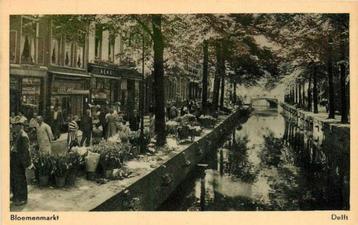 (300-146-023) Delft Bloemenmarkt beschikbaar voor biedingen