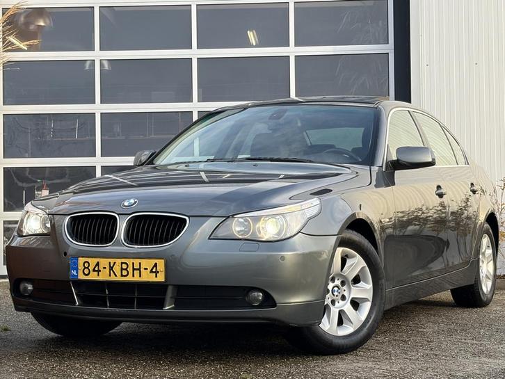 BMW 5 Serie 520i 170pk | 6-cilinder | Cruise control | Elekt, Auto's, BMW, Bedrijf, Te koop, 5-Serie, ABS, Airconditioning, Alarm