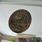 Penning Brons Schielandshuis Rotterdam 1985, Ophalen of Verzenden, Brons