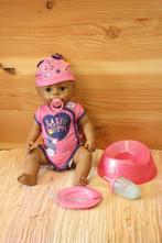 Baby born pop, donkere huid, Kinderen en Baby's, Speelgoed | Poppen, Ophalen of Verzenden, Zo goed als nieuw, Babypop