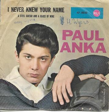 Paul Anka - A Steel Guitar And A Glass Of Wine  beschikbaar voor biedingen