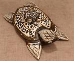 Vintage houten zeeschildpad, Ophalen of Verzenden