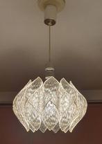 Lucite Hanglamp.  Jaren 70 Made in Duitsand, Huis en Inrichting, Lampen | Kroonluchters, Gebruikt, Ophalen