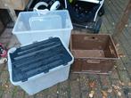 Diverse curve bakken/opbergvakken, GRATIS, Ophalen, Gebruikt