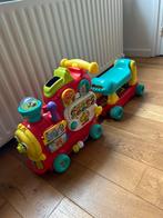 VTech Loop Trein - Compleet!, Kinderen en Baby's, Speelgoed | Babyspeelgoed, Ophalen, Gebruikt, Auto, Met geluid
