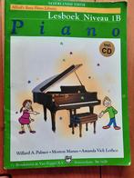 alfred 's basic piano library lesboek niveau 1b-alfreds+cd, Les of Cursus, Piano, Gebruikt, Ophalen of Verzenden