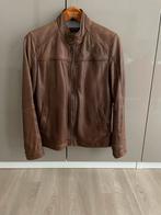Hugo Boss leren jasje, maat 48, cognac, Ophalen of Verzenden, Maat 48/50 (M), Bruin
