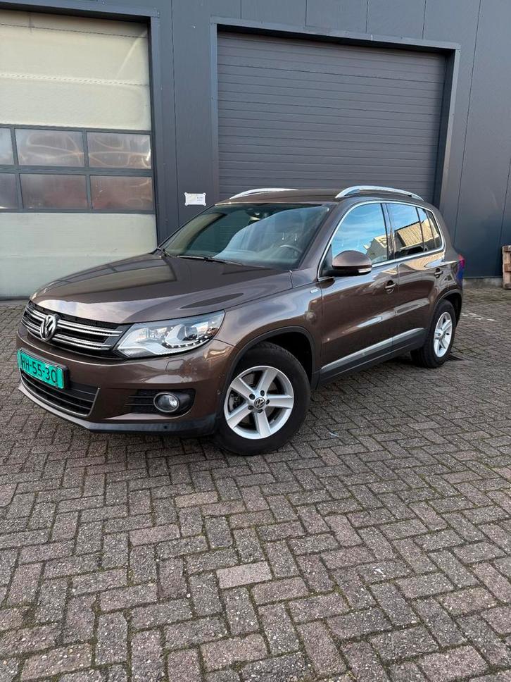 Volkswagen Tiguan 2.0 TSI 132KW/180PK 4M 7-DSG 2013 Bruin, Auto's, Volkswagen, Bedrijf, Te koop, Tiguan, 4x4, ABS, Airbags, Airconditioning