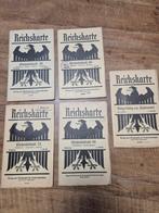 5x verschillende Reichskarten!!, Ophalen of Verzenden, Landmacht, Duitsland