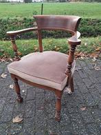 Bureaustoel eikenhout, Antiek en Kunst, Antiek | Meubels | Stoelen en Banken, Ophalen