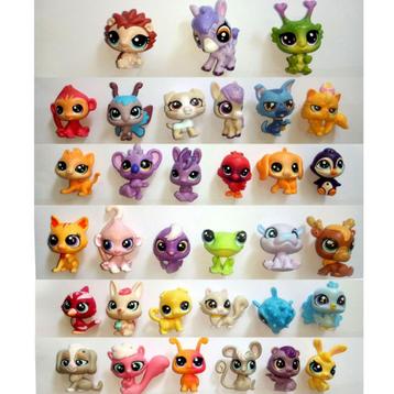Figuurtjes LITTLE PETSHOP taartdecoratie sets à 5 figuurtjes beschikbaar voor biedingen