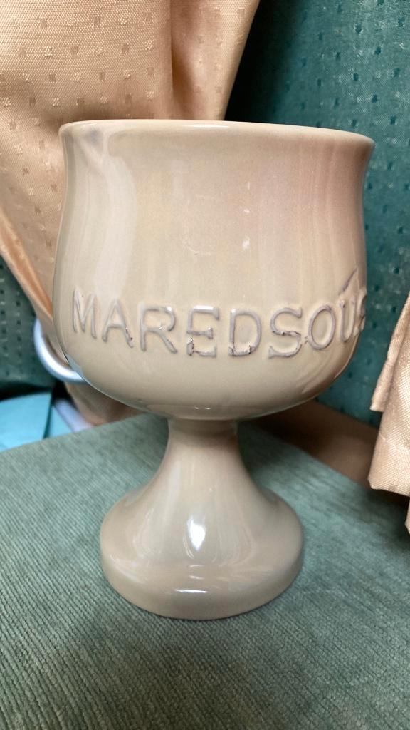 2 Maredsous pul bier bierpul Prijs per stuk!!!!, Verzamelen, Biermerken, Zo goed als nieuw, Pul(len), Overige merken, Verzenden