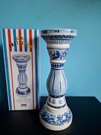 Blond kandelaar delftsblauw in doos, Huis en Inrichting, Woonaccessoires | Kandelaars en Kaarsen, Overige materialen, Nieuw, Ophalen of Verzenden