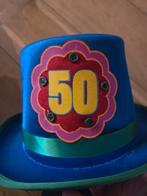 Hoed 50 jaar - Nieuw!, Abraham of Sarah, Maat 46/48 (XL) of groter, Nieuw, Ophalen of Verzenden