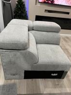 Moderne grijze hoekbank, Huis en Inrichting, Eenpersoons, 150 tot 200 cm, Hoekbank, Nieuw